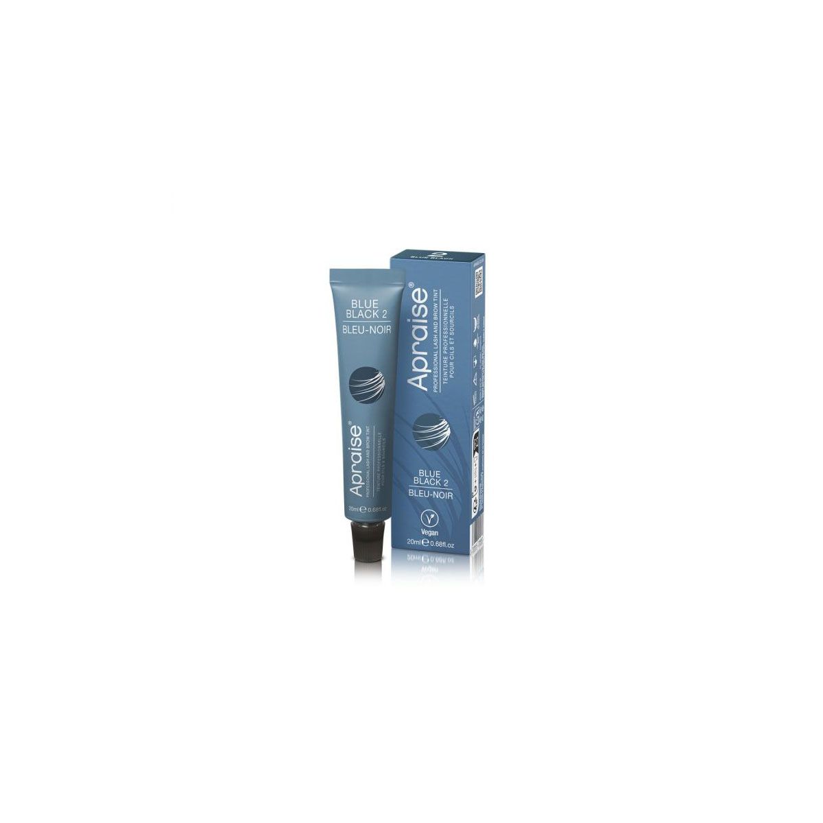 Apraise Wimpernfarbe Blau Schwarz Nr. 2