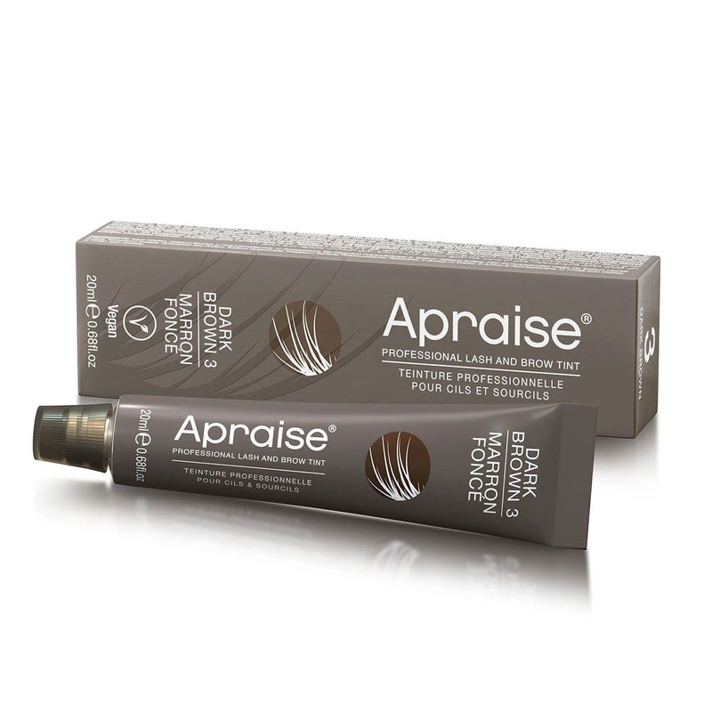 Apraise Wimpernfarbe Dunkelbraun Nr. 3