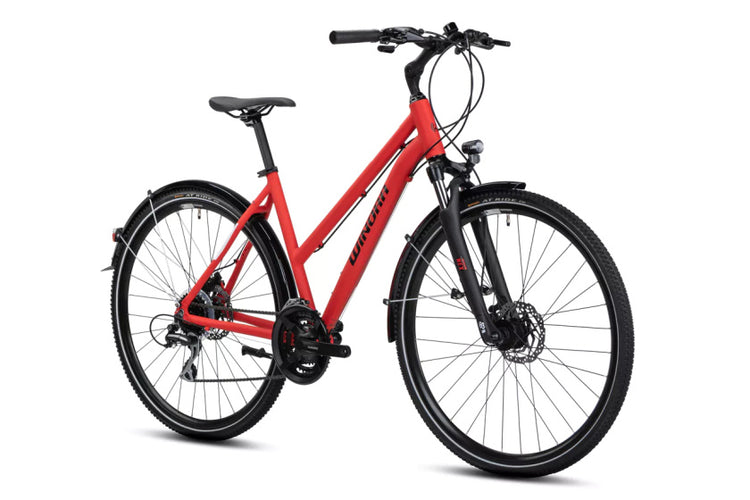 Winora Domingo 24 Sport 28 Zoll 52 cm Damen 24V rot