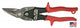 Wiss Metallschere, linksschneidend, rot, 248mm - m1r - m1r