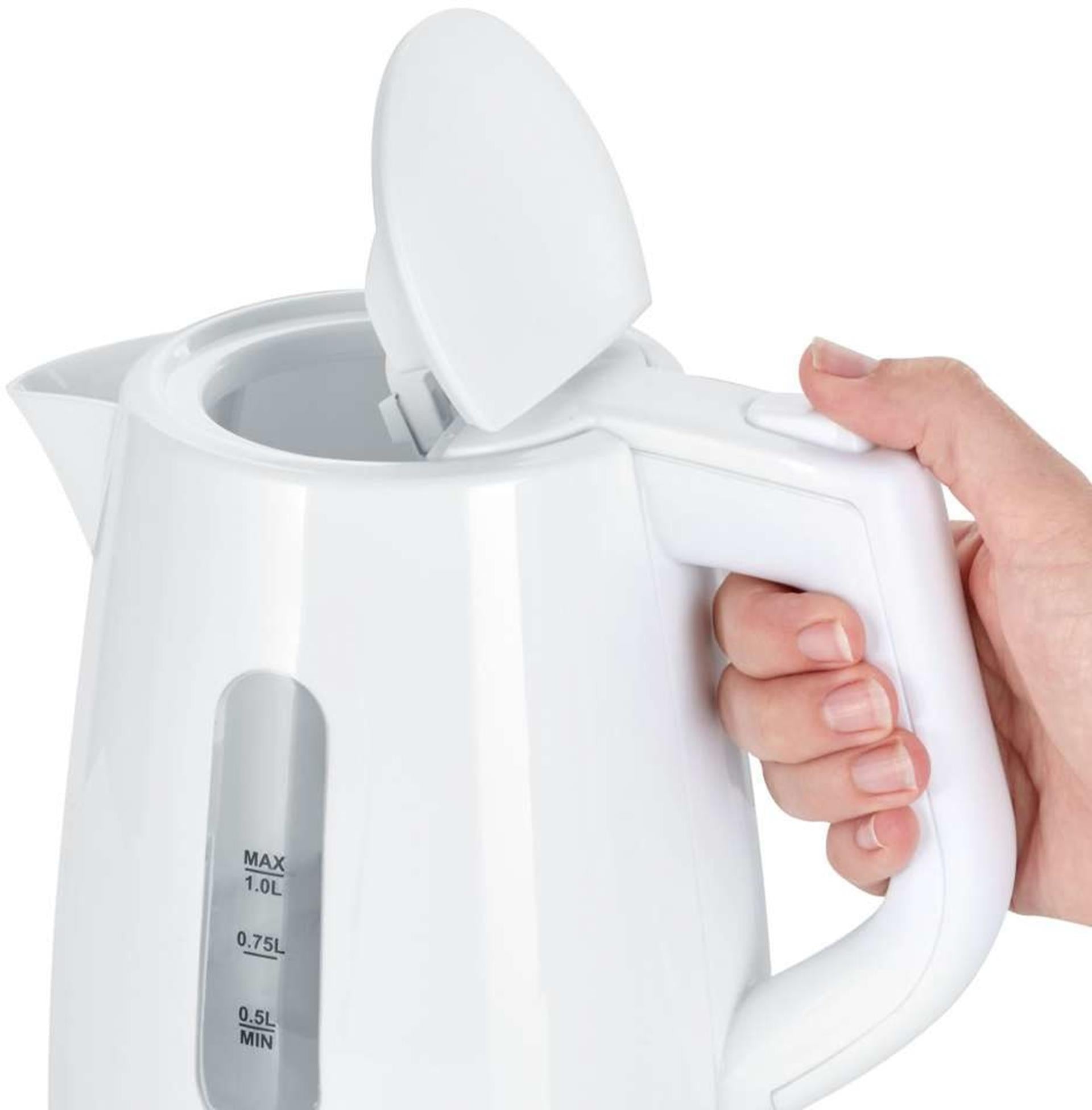 Severin Wasserkocher weiß 1,0 ltr 2200w