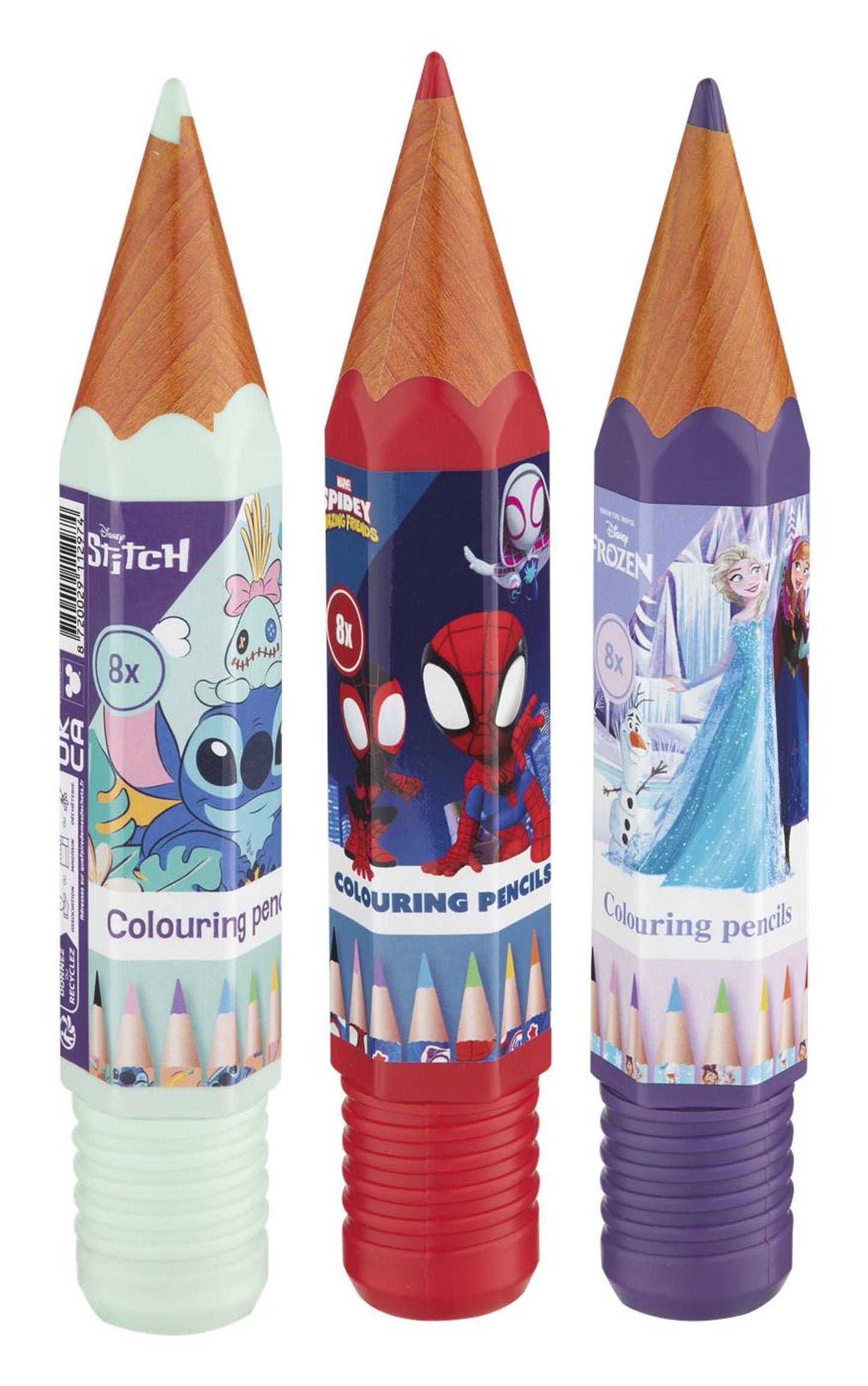 Disney Spinnenstich Frozen 8 Buntstifte