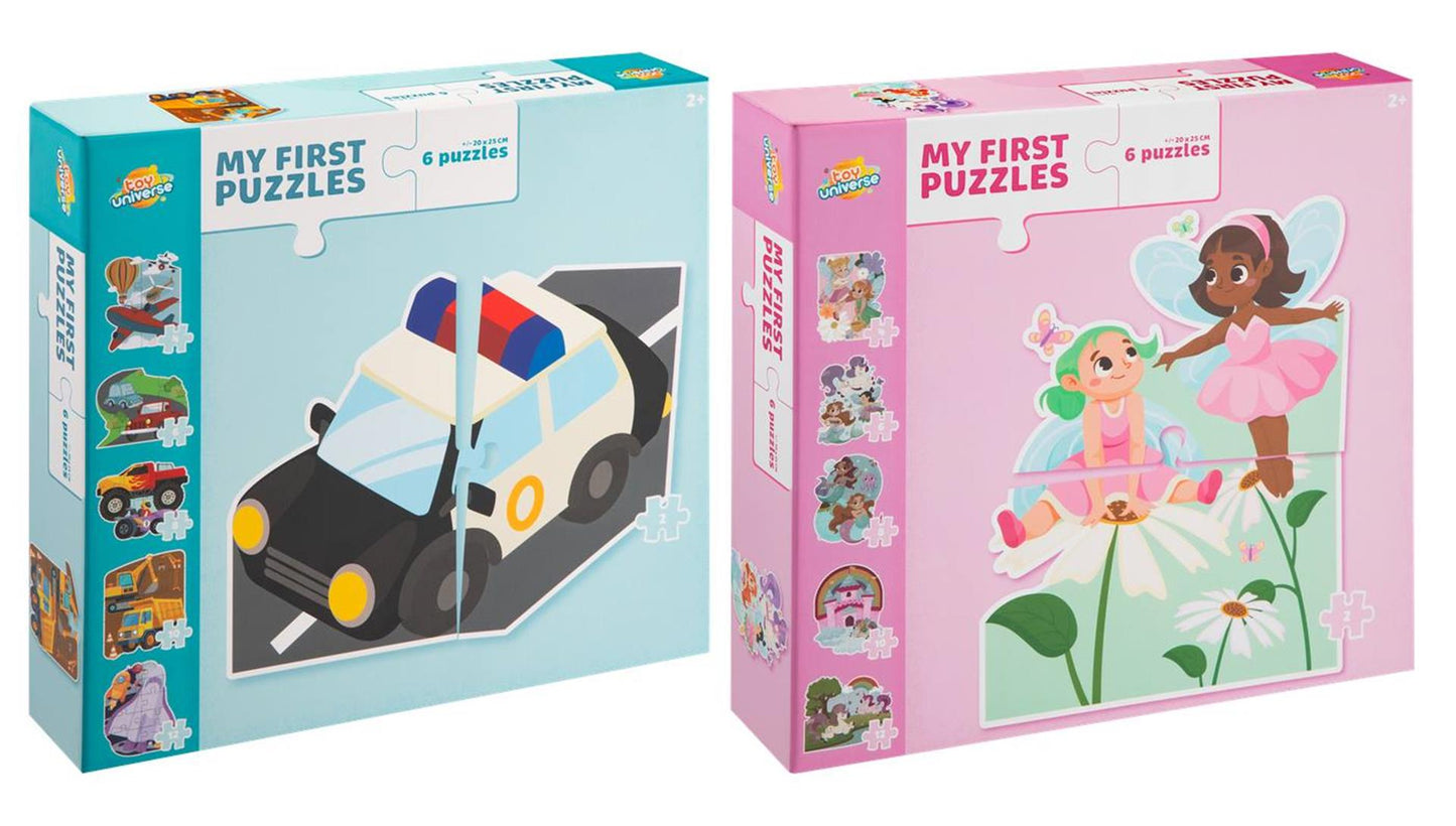 Toy Universe Mein erstes Puzzle 6-in-1-Formpuzzle