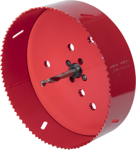 Wolfcraft Wolfcraft Loch Säge 152 mm Bimetaal rot 5498000