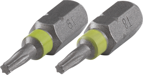 Wolfcraft Bit-Set | torx® | t8 9 | 2-teilig | 1 Satz - 2495000