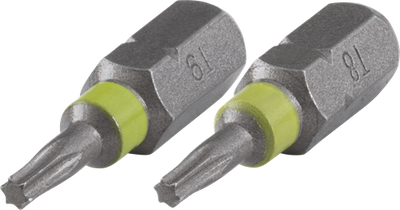 Wolfcraft Bit-Set | torx® | t8 9 | 2-teilig | 1 Satz - 2495000