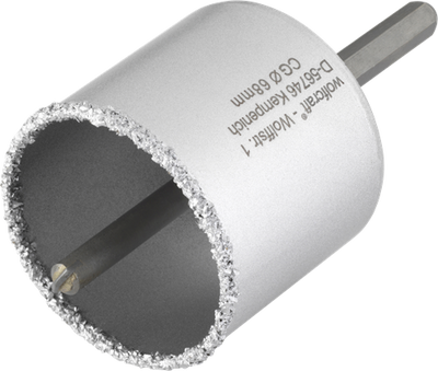 Wolfcraft Wolfcraft Holboorkroon mit unmenschlichem 68 mm grau