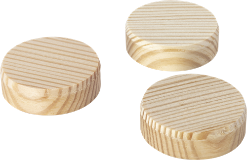 Kegelplatten von Wolfcraft | ø35mm | 10 Stück - 2944000