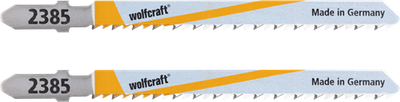 Wolfcraft-Stichsägeblatt | bim | l=100mm | t-schaft | 2 Stück - 2385000