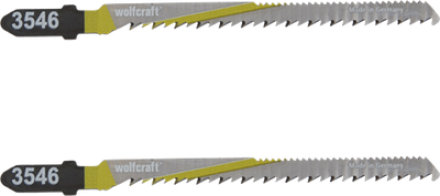 Wolfcraft-Stichsägeblatt | hcs | l=100mm | t-schaft | 2 Stück - 3546000