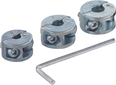 Wolfcraft Deep Stops | zum Bohren | ø6, 8, 10mm | 3 Stück - 2755000