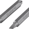 Wolfcraft Doppelbits | solide | PH-Slot | l65mm | 2 Stück - 2407000