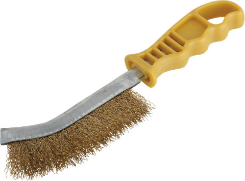Wolfcraft Handdrahtbürste | Messing | 265mm | 1 Stück - 2716000