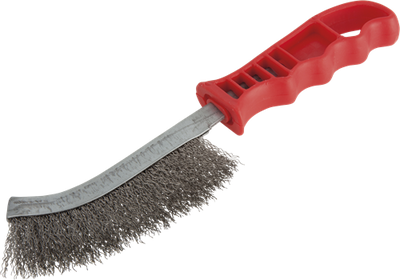 Wolfcraft Handdrahtbürste | Edelstahl | 265mm | 1 Stück - 2717000