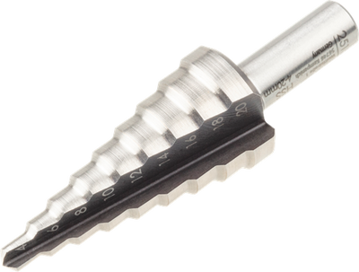 Wolfcraft Wolfcraft Treppenbohrer 8 mm 4 20 mm HSS Grey 2515000
