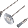 Wolfcraft Minipinsel | runder Schaft | ø5-20mm | 3 Stück - 2114000