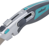 Wolfcraft professionelles Doppelsicherheitsmesser | mit Trapezklinge | 1 Stück - 4106000