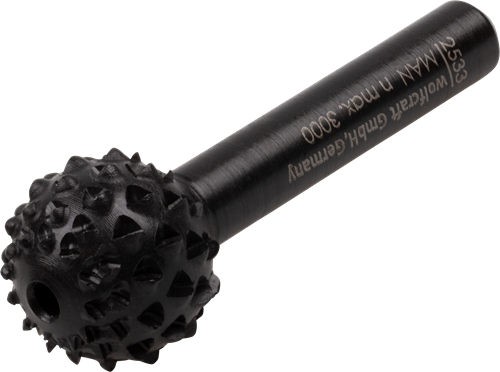Wolfcraft Profilreibe | sphärisch | für Holz | ø14mm | 1 Stück - 2533000