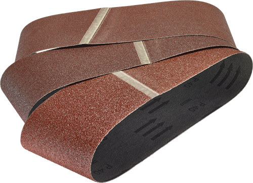 Wolfcraft Schleifbänder | k40, 80, 120 | 75x533mm | 5 Stück - 8417000