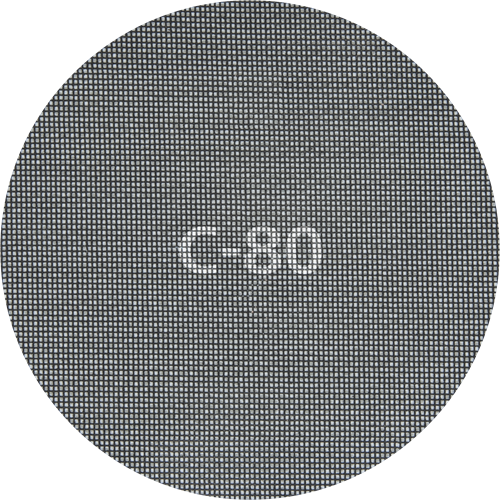 Wolfcraft Schleifscheibenmuster | sic | k80 | ø225mm | 5 Stück - 5617000