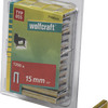 Wolfcraft schmale Sattelstiche | Typ 055 | 15mm | 1200 Stück - 7166000