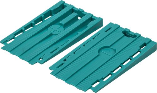 Wolfcraft Universalkeil | 35 x 6 x 60 mm | 30 Stück - 6946000