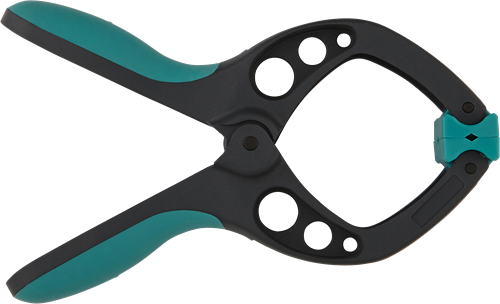 Wolfcraft – Federklemme Pro 60 mm – Segelklemme – Marktklemme – extra stark – Segelklemmen – 3631000