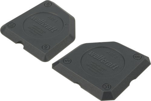 Wolfcraft Fugenglätter-Set | 2-teilig | 1 Satz - 4331000