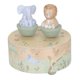 Little Dutch Safari Friends Holz-Spieluhr FSC - afbeelding 1