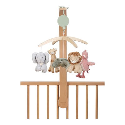 Little Dutch Safari Friends Musik-Mobile aus Holz