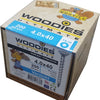 Woodies Schrauben Woodies Ultimate 4,0x 40 Senkkopf T-20 verzinkt Vollgewinde – 61540373 – 61540373