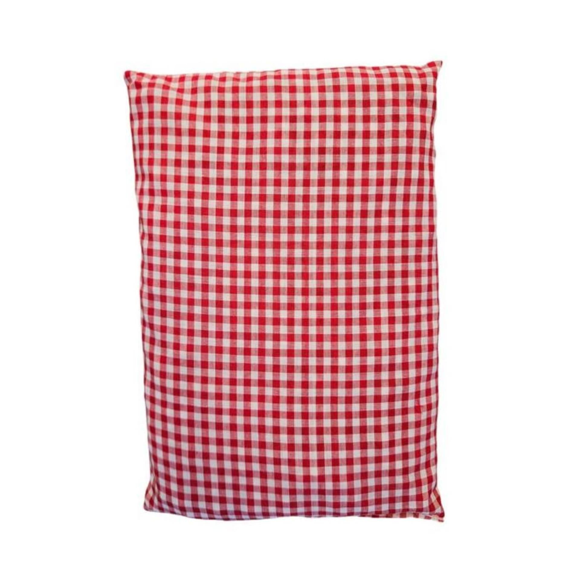 Wow Kirschkernkissen 20x30cm rot-weiß