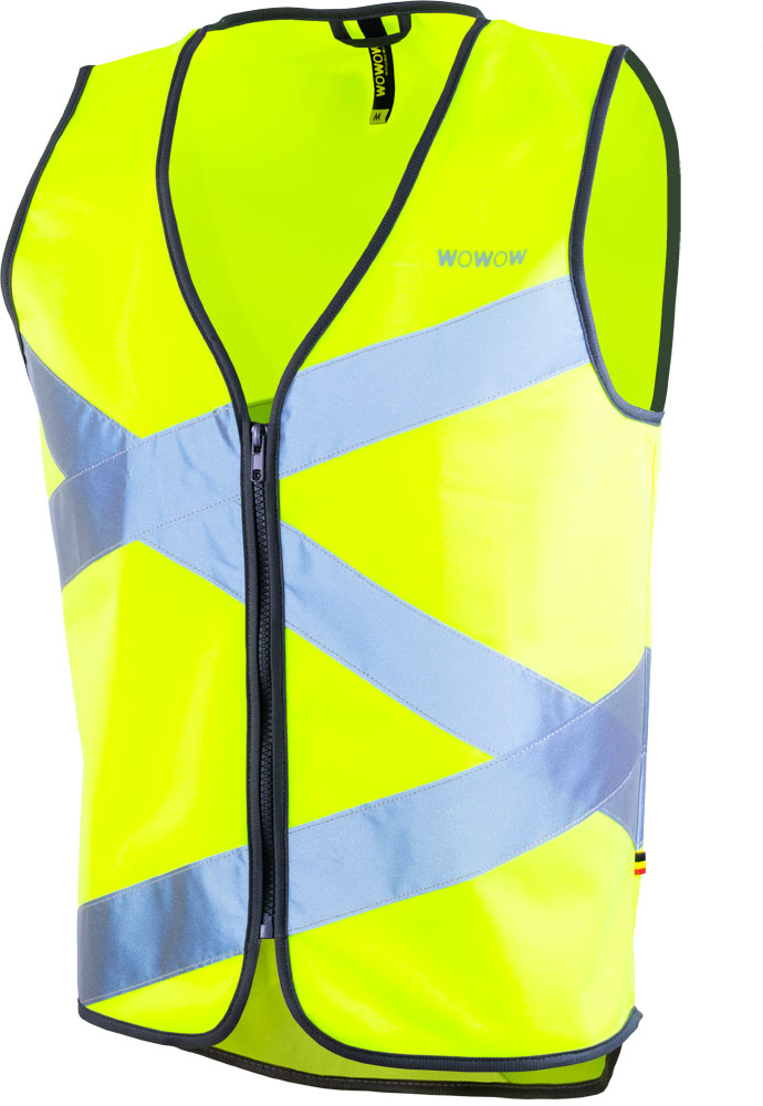 Wowow Reflectevest Crossroad Jacke Größe L Geel