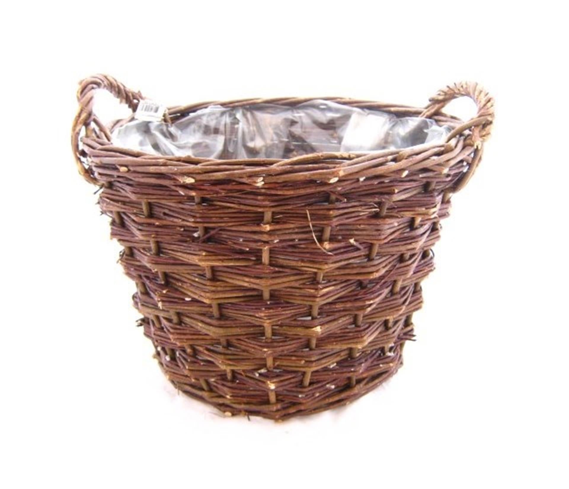 Baskin Korb Weide rund 44x31 36cm