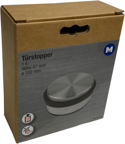 Metafranc Türstopper Edelstahl flach *nl* - wu0431260