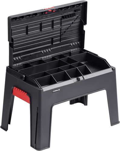 Meister 3in1 Werkzeugkasten-Tritthocker – wu9095100