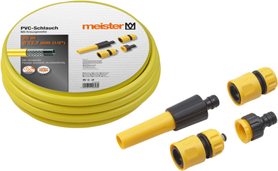 Meister Schlauchanschlussset 20m 1 2 w - wu9926280