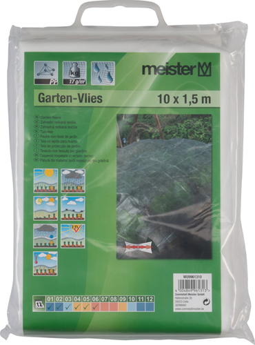 Meister Plane für den Garten 10x1,5m weiß - wu9961310