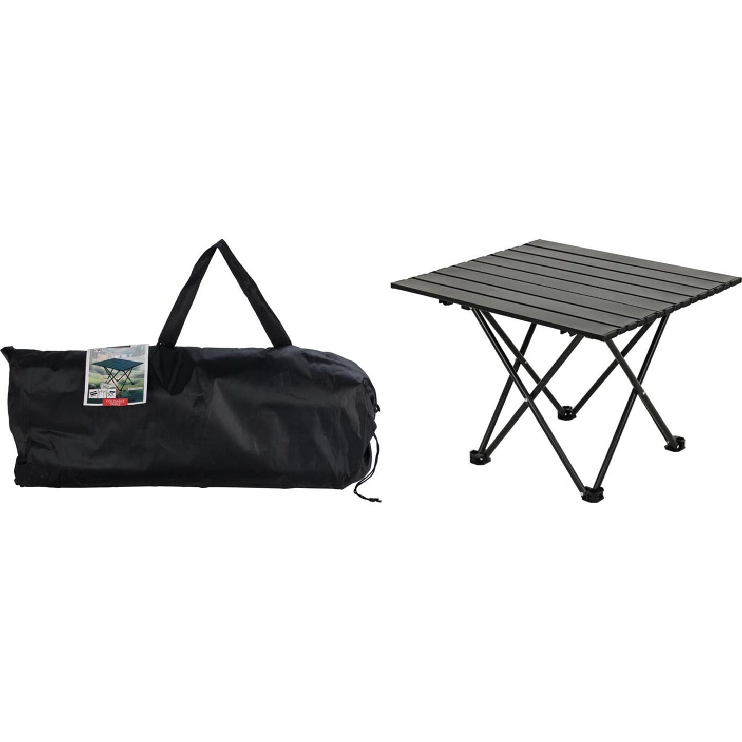 Redcliffs Campingtisch Metall schwarz 56x40x46cm