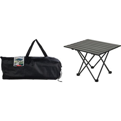 Redcliffs Campingtisch Metall schwarz 56x40x46cm