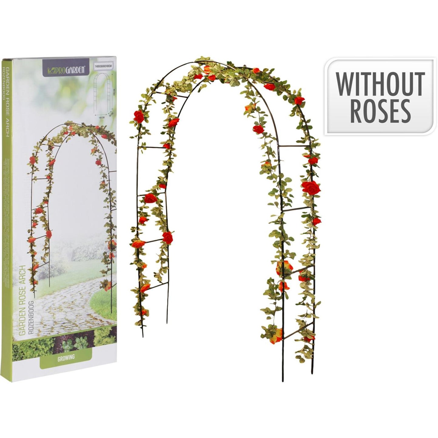 Pro Garden Rosenbogen 140x36x240cm