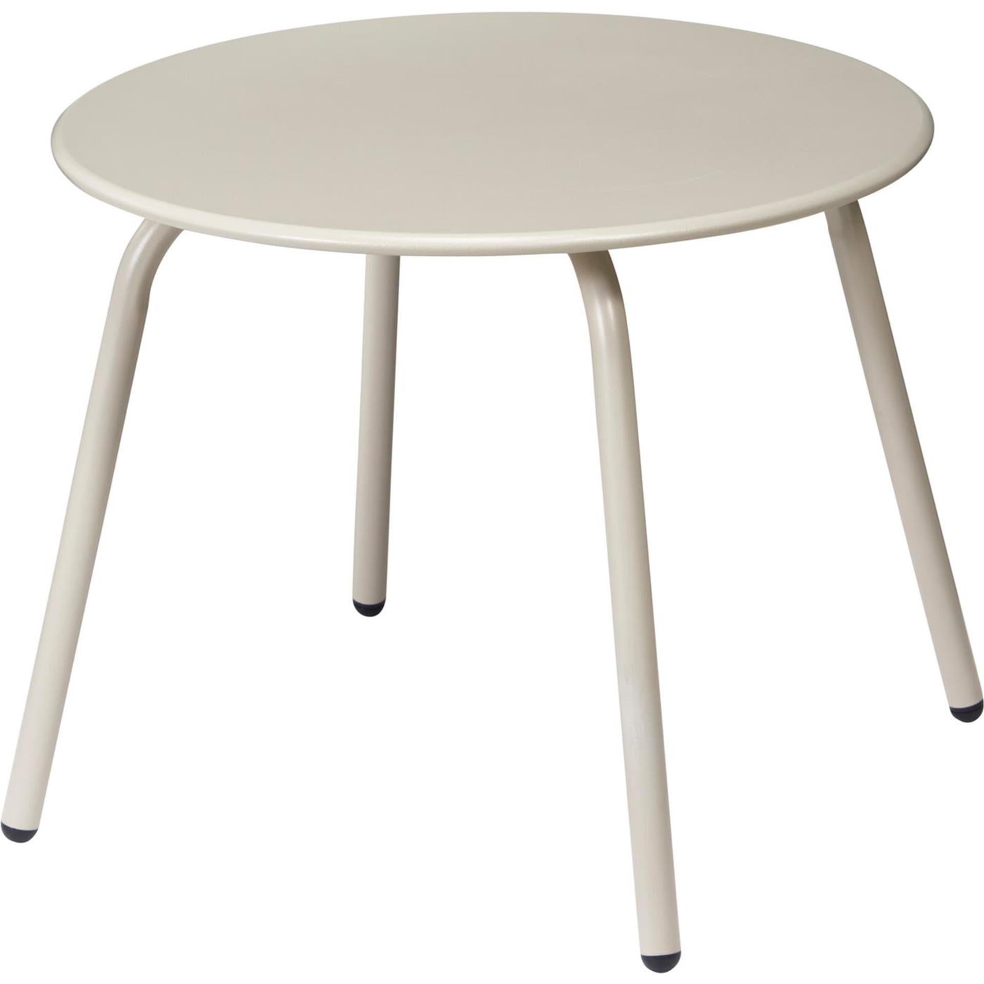 Home-Styling-Tisch beige ø50xh40cm