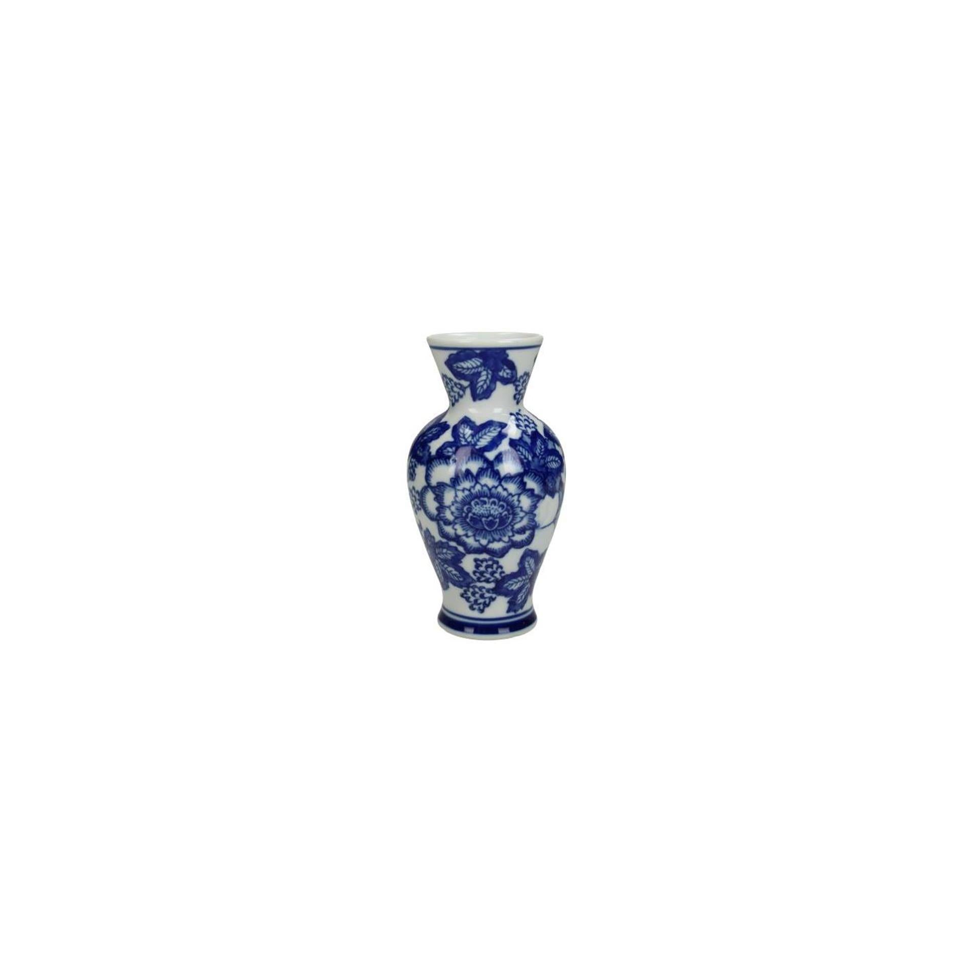 Kersten Vase Steingut blau 16x9x9cm