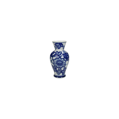 Kersten Vase Steingut blau 16x9x9cm