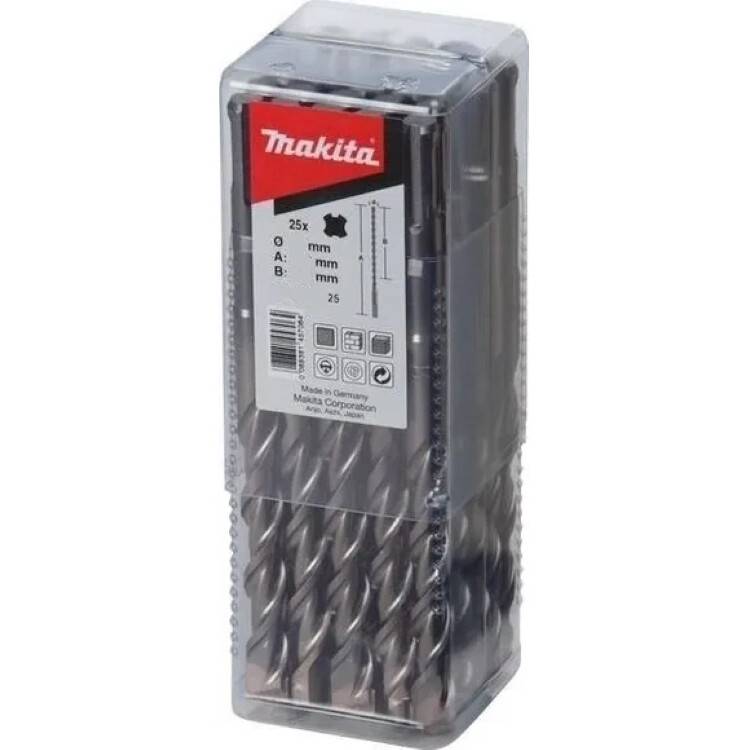 Makita Zubehör PBS: SDS-Plus 12x210 Basic 25x | d-03729-25 - d-03729-25