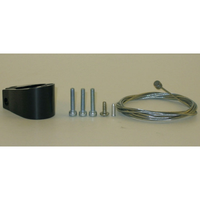Xootr-Lenkerklemmsatz aus schwarzem Aluminium