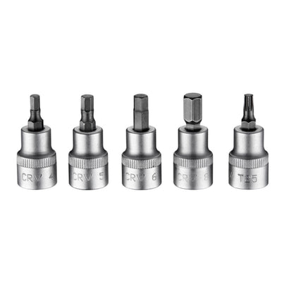 ICetoolz Xpert Koppenset: 4 5 6 8mm Allen und T25, E21s