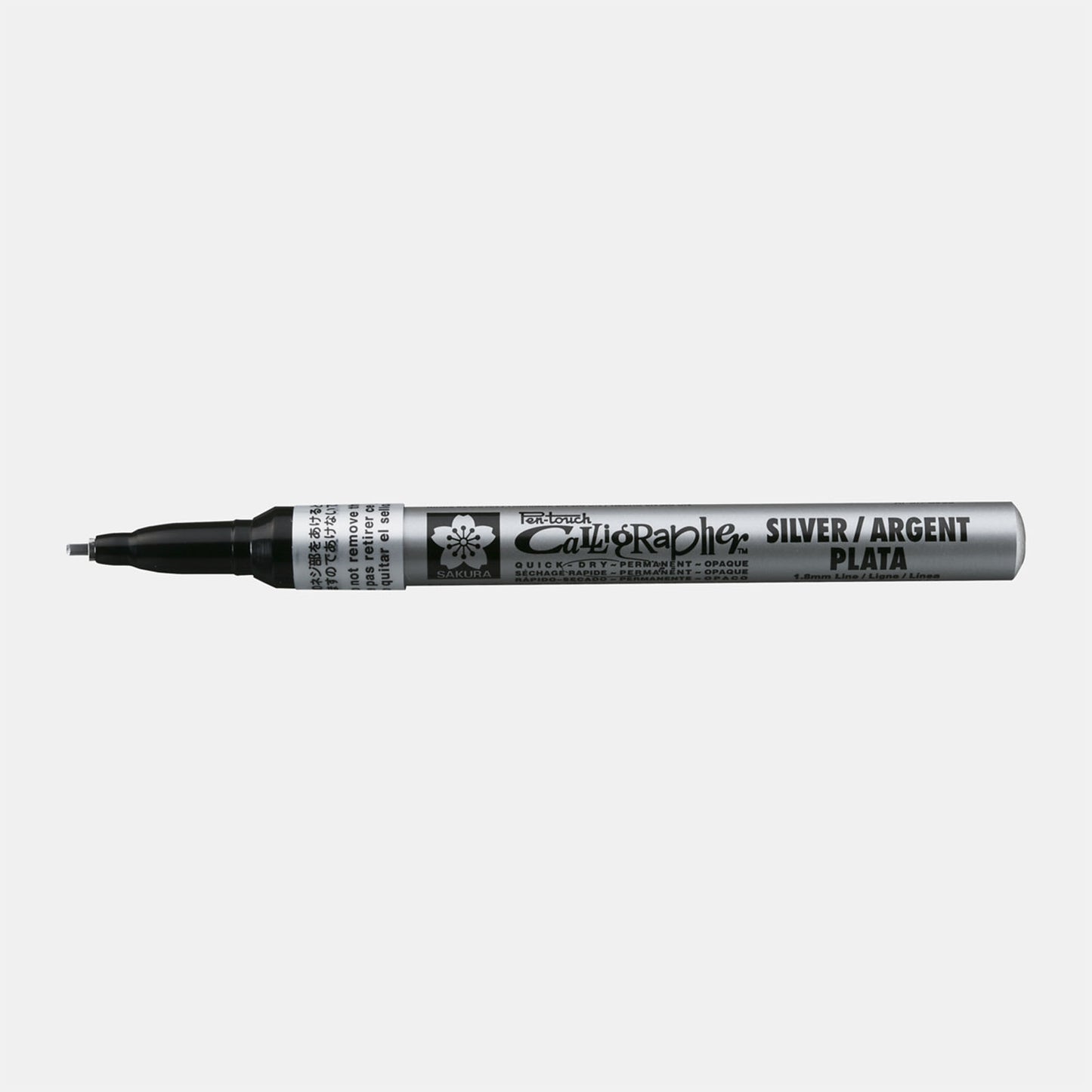 Sakura Pen-Touch Dauermarker Kalligraphie 1,8 mm Silber
