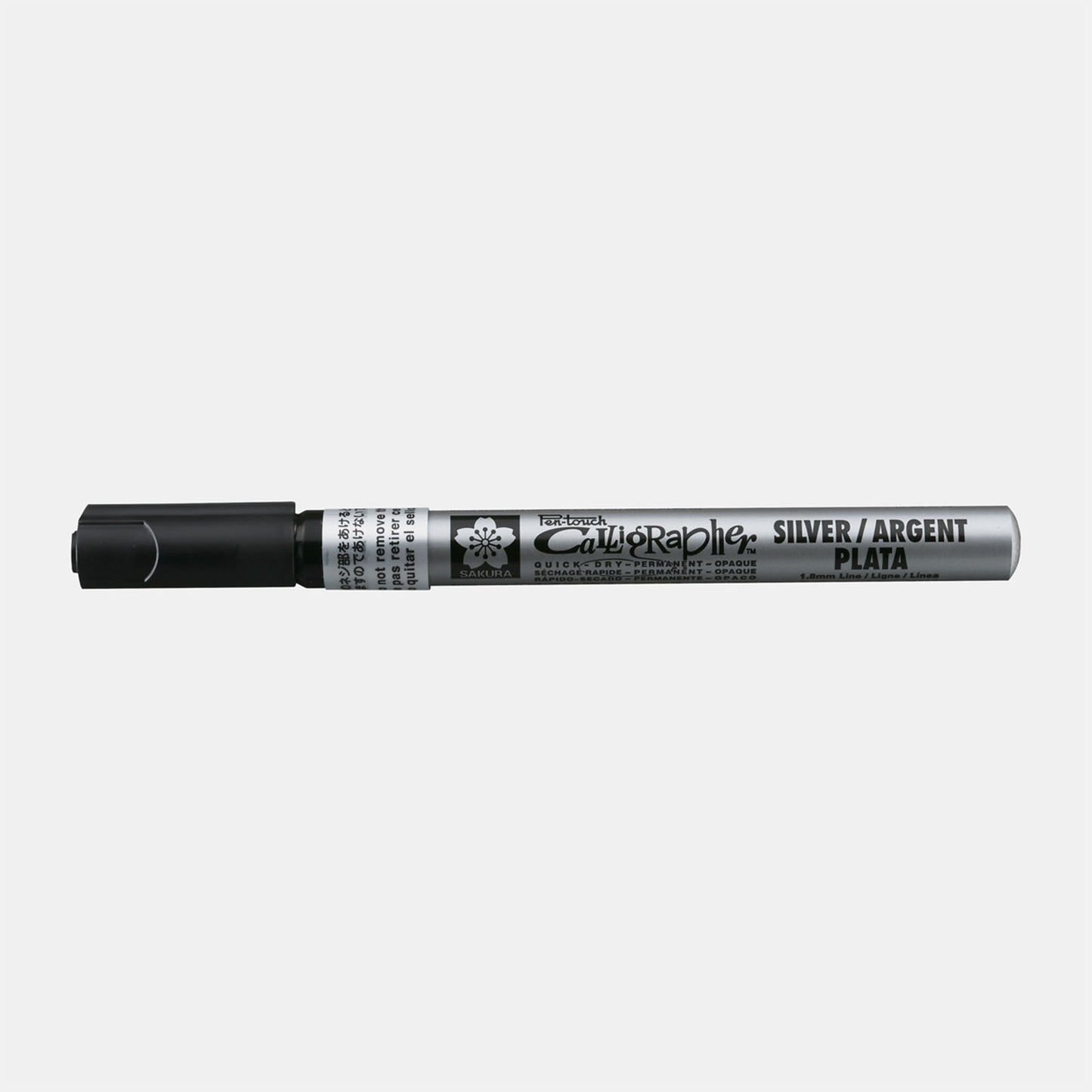 Sakura Pen-Touch Dauermarker Kalligraphie 1,8 mm Silber