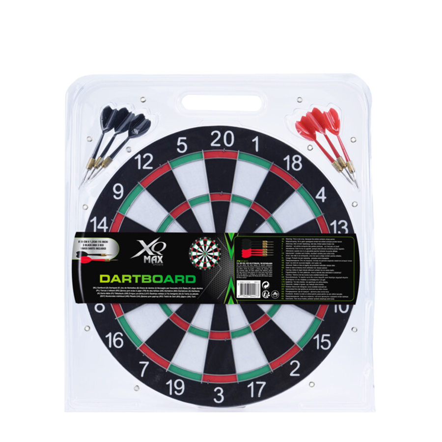 Dartboard mit Pfeilen